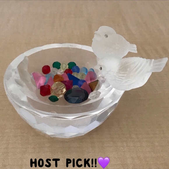 Swarovski Other - SWAROVSKI “Love Bird Bath”